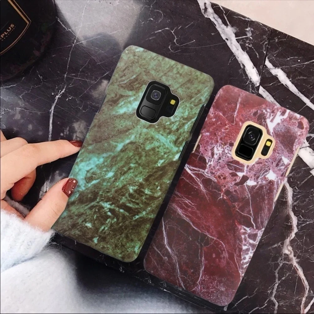 Marble Samsung Cases in 4 Colors